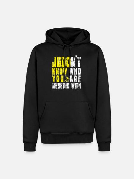 judo - Men’s Premium Organic Hoodie - black