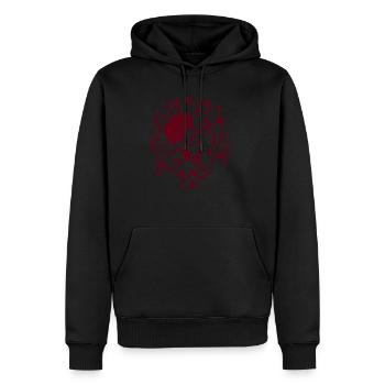 Angel Armor Costume Saint Valentin Cadeau Doux - Sweat à capuche Premium bio Homme - noir - Devant - Nico (187cm)