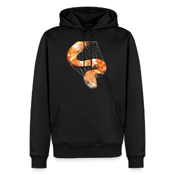 Kornatter Schlangen Terraristik Exotisch Geschenk - Männer Premium Bio Hoodie - Schwarz - Vorne - Nico (187cm)