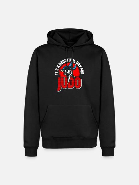 Judo passion - Men’s Premium Organic Hoodie - black