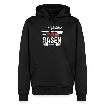 Gärtner Rentner Garten Ruhestand Sprüche T-Shirt - Männer Premium Bio Hoodie - Schwarz - Vorne - Nico (187cm)