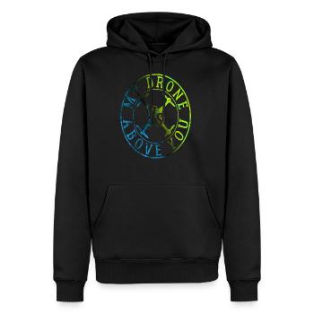 Drohne Drohnen Quadrocopter - Männer Premium Bio Hoodie - Schwarz - Vorne - Nico (187cm)