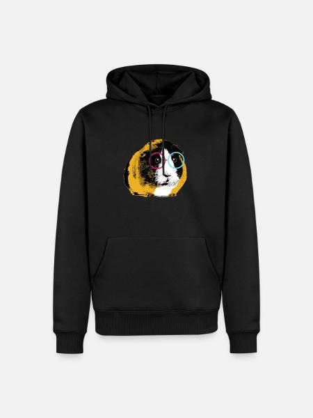 Guinea pig - Men’s Premium Organic Hoodie - black