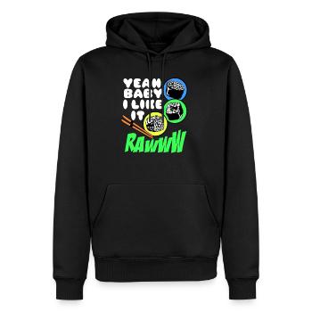 Sushi Go Rice Japan Tokyo Miso Nigiri Maki Udon - Men’s Premium Organic Hoodie - black - Front - Nico (187cm)
