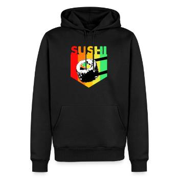 Sushi Go Reis Japan Tokio Miso Nigiri Maki Udon - Männer Premium Bio Hoodie - Schwarz - Vorne - Nico (187cm)