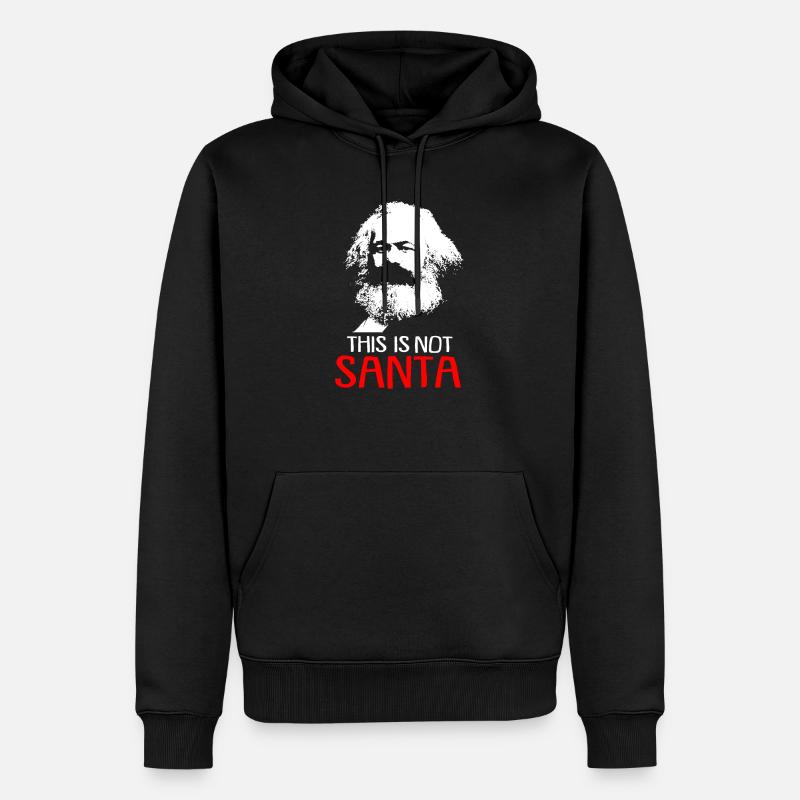 Communisme Lénine Marx Lutte des classes social - Sweat à capuche Premium bio Homme - noir