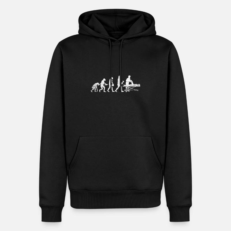 Evolution Physiotherapist - Men’s Premium Organic Hoodie - black