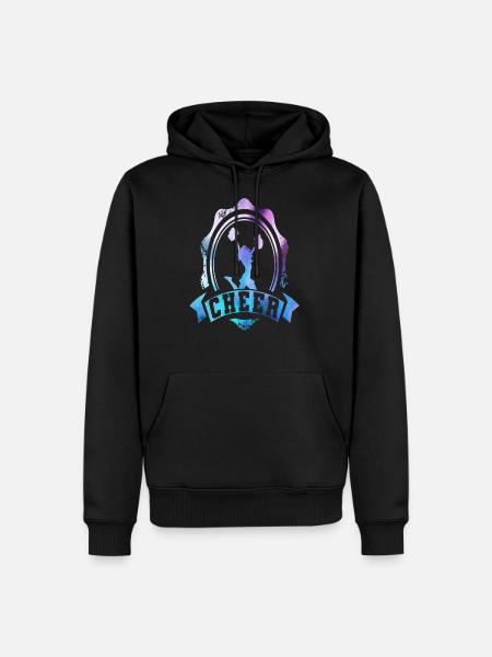Cheerleader - Men’s Premium Organic Hoodie - black