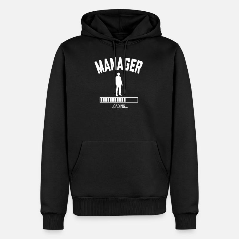 Future Manager - Sweat à capuche Premium bio Homme - noir