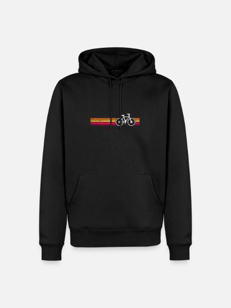 Bicycle driving sports - Men’s Premium Organic Hoodie - black