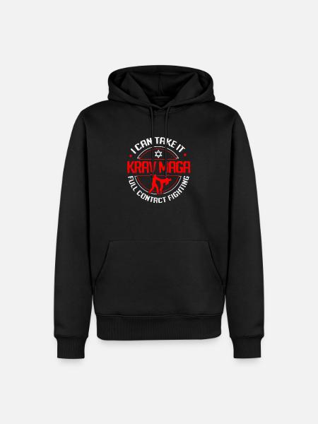 Krav Maga - Men’s Premium Organic Hoodie - black