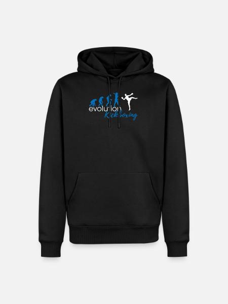 Kickboxing evolution - Men’s Premium Organic Hoodie - black