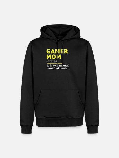 Gamer Mom Gaming Mom Gift - Herre Premium økologisk hoodie - sort