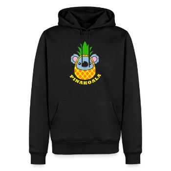 Koalabär Australien Backpacker Koala Tierschutz - Männer Premium Bio Hoodie - Schwarz - Vorne - Nico (187cm)