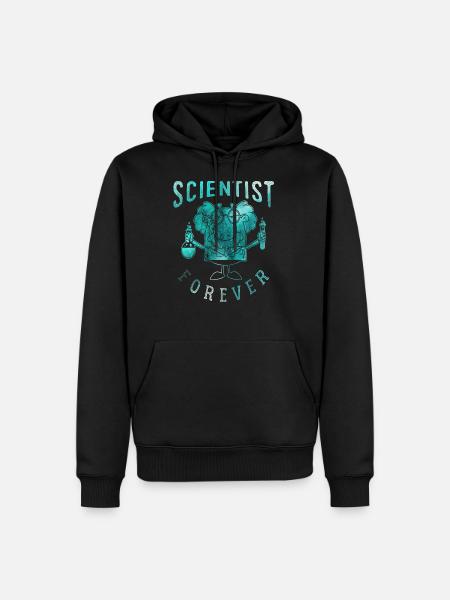 Scientist - Men’s Premium Organic Hoodie - black