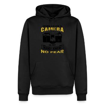 Photography Photographer Fan Lover Gift - Männer Premium Bio Hoodie - Schwarz - Vorne - Nico (187cm)