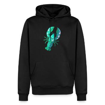 Hummer - Männer Premium Bio Hoodie - Schwarz - Vorne - Nico (187cm)