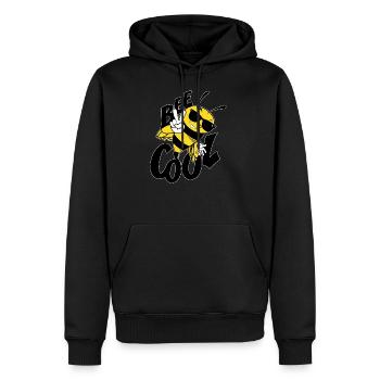 Apiculteur abeilles Miel Abeille Nectar cadeau - Sweat à capuche Premium bio Homme - noir - Devant - Nico (187cm)