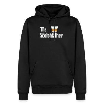 Malt Whiskey Alkohol Scotchfather Film TV Geschenk - Sweat à capuche Premium bio Homme - noir - Devant - Nico (187cm)