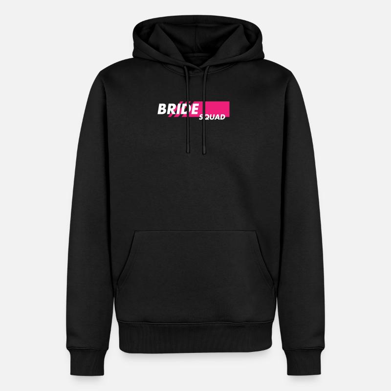 Junggesellinnenabschied - Sweat à capuche Premium bio Homme - noir