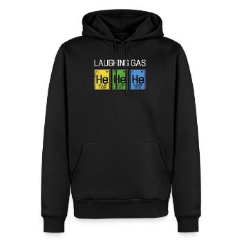 Chemiker Chemie Student Witz Uni Labor Geschenk - Men’s Premium Organic Hoodie - black - Front - Nico (187cm)