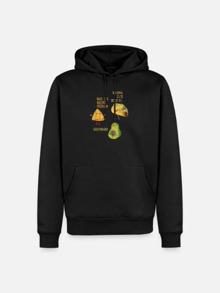 tacos - Men’s Premium Organic Hoodie - black