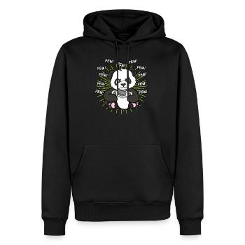 Panda Pandas Zocken Zocker Gamer Cadeau PC - Sweat à capuche Premium bio Homme - noir - Devant - Nico (187cm)