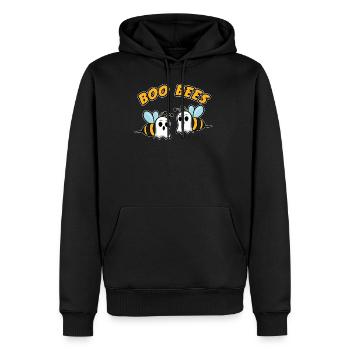 Halloween Geist Boo Bees Bienen Spuk Cool Geschenk - Männer Premium Bio Hoodie - Schwarz - Vorne - Nico (187cm)