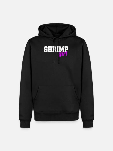 Shrimp girl - Men’s Premium Organic Hoodie - black