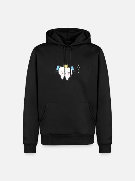 Tooth Fairy - Men’s Premium Organic Hoodie - black