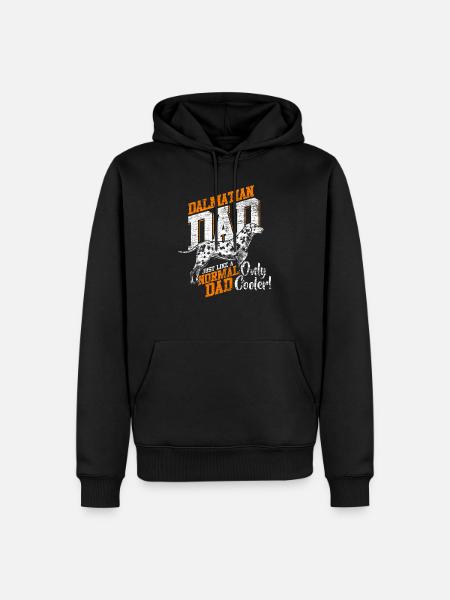 Dalmatian - Men’s Premium Organic Hoodie - black