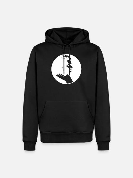 Marie Curie - Men’s Premium Organic Hoodie - black