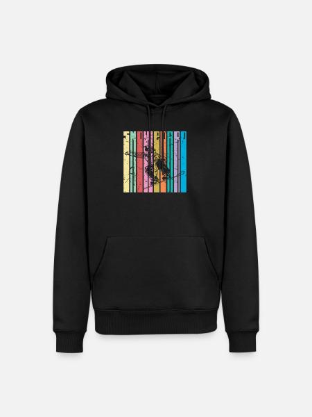 snowboarding - Men’s Premium Organic Hoodie - black