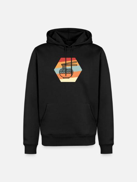 Ramen Japanese - Men’s Premium Organic Hoodie - black