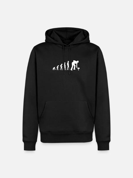 Curling Curling Curling - Men’s Premium Organic Hoodie - black
