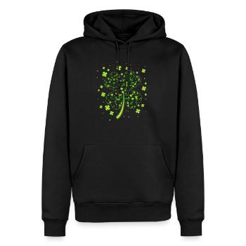 Irland Nationalität Kostüm - Männer Premium Bio Hoodie - Schwarz - Vorne - Nico (187cm)