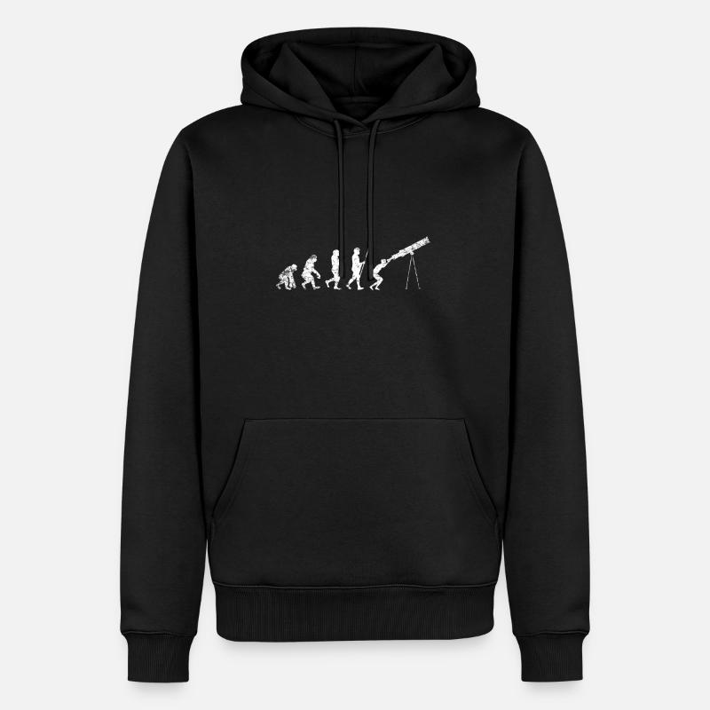 Astronomy evolution - Men’s Premium Organic Hoodie - black