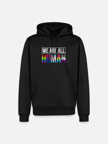 LGBT CSD - Men’s Premium Organic Hoodie - black