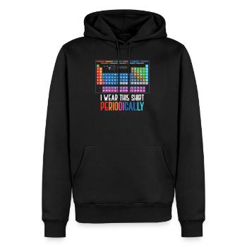 Chimiste chimiste - Sweat à capuche Premium bio Homme - noir - Devant - Nico (187cm)