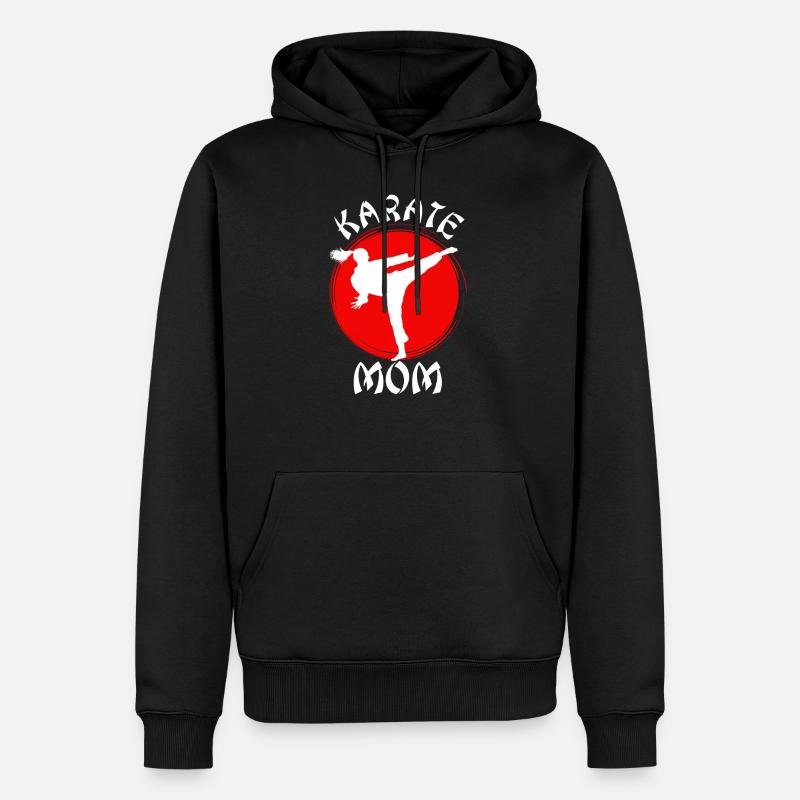 Karate - Männer Premium Bio Hoodie - Schwarz