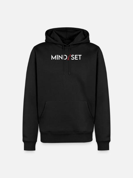 Mindset - Men’s Premium Organic Hoodie - black