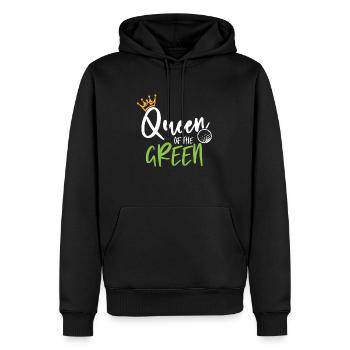 Golferin Golfspielerin Golf spielen Golfen - Männer Premium Bio Hoodie - Schwarz - Vorne - Nico (187cm)