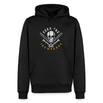 Posaune Musiker Orchester - Männer Premium Bio Hoodie - Schwarz - Vorne - Nico (187cm)