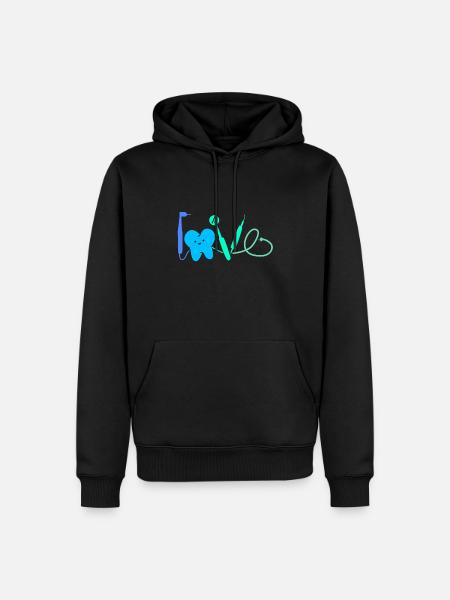 Dentist love - Men’s Premium Organic Hoodie - black