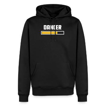 Dancer Installing Shirt - Männer Premium Bio Hoodie - Schwarz - Vorne - Nico (187cm)