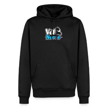 Tierarzt Krankenschwester Stethoskop Geschenk - Männer Premium Bio Hoodie - Schwarz - Vorne - Nico (187cm)