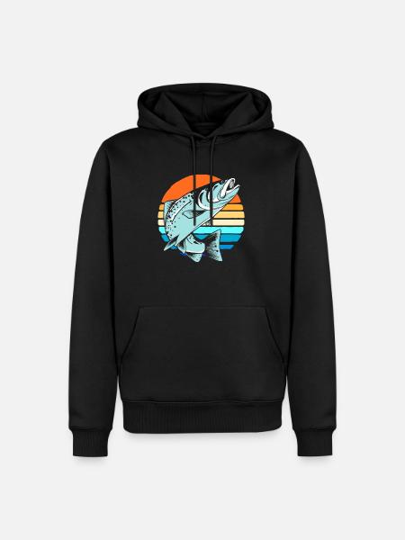 Fishing Fishing - Men’s Premium Organic Hoodie - black