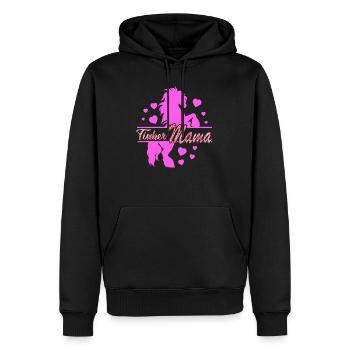 Tinker Pferd Mama Pferdeliebhaber Reiterin - Männer Premium Bio Hoodie - Schwarz - Vorne - Nico (187cm)