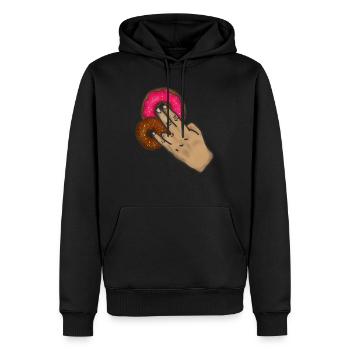 Two in the pinky one in the stinky Versaute Sex - Männer Premium Bio Hoodie - Schwarz - Vorne - Nico (187cm)