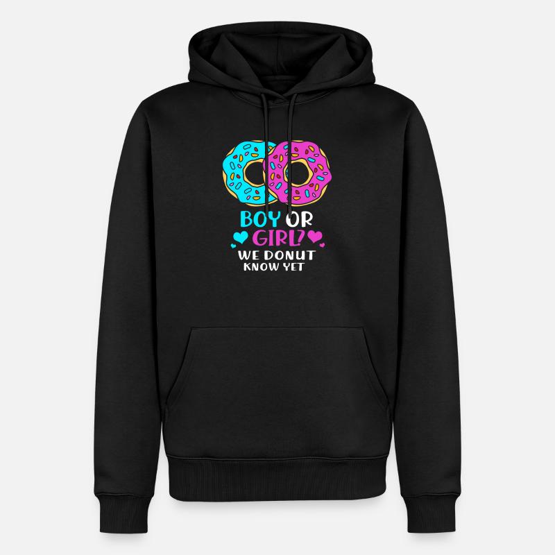Futures mamans Maman - Sweat à capuche Premium bio Homme - noir